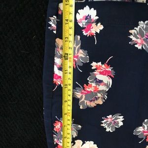 Lee Shorts Navy with pink, red and white